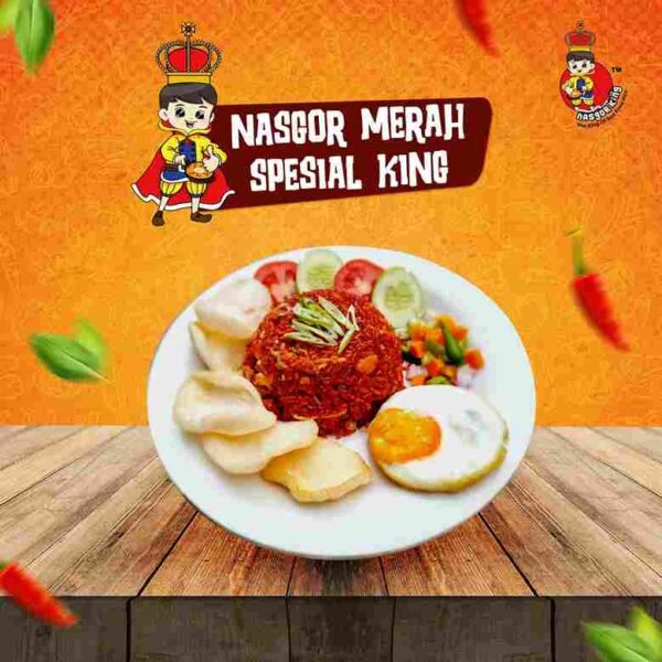 Nasi Goreng Merah Spesial King